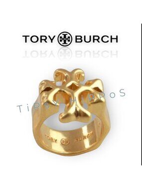 SIZE 6 - Tory Burch Roxanne Gold Ring
